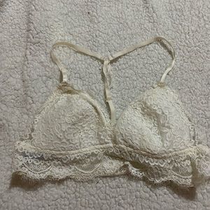 Aerie Off White Bralette (With Padding)